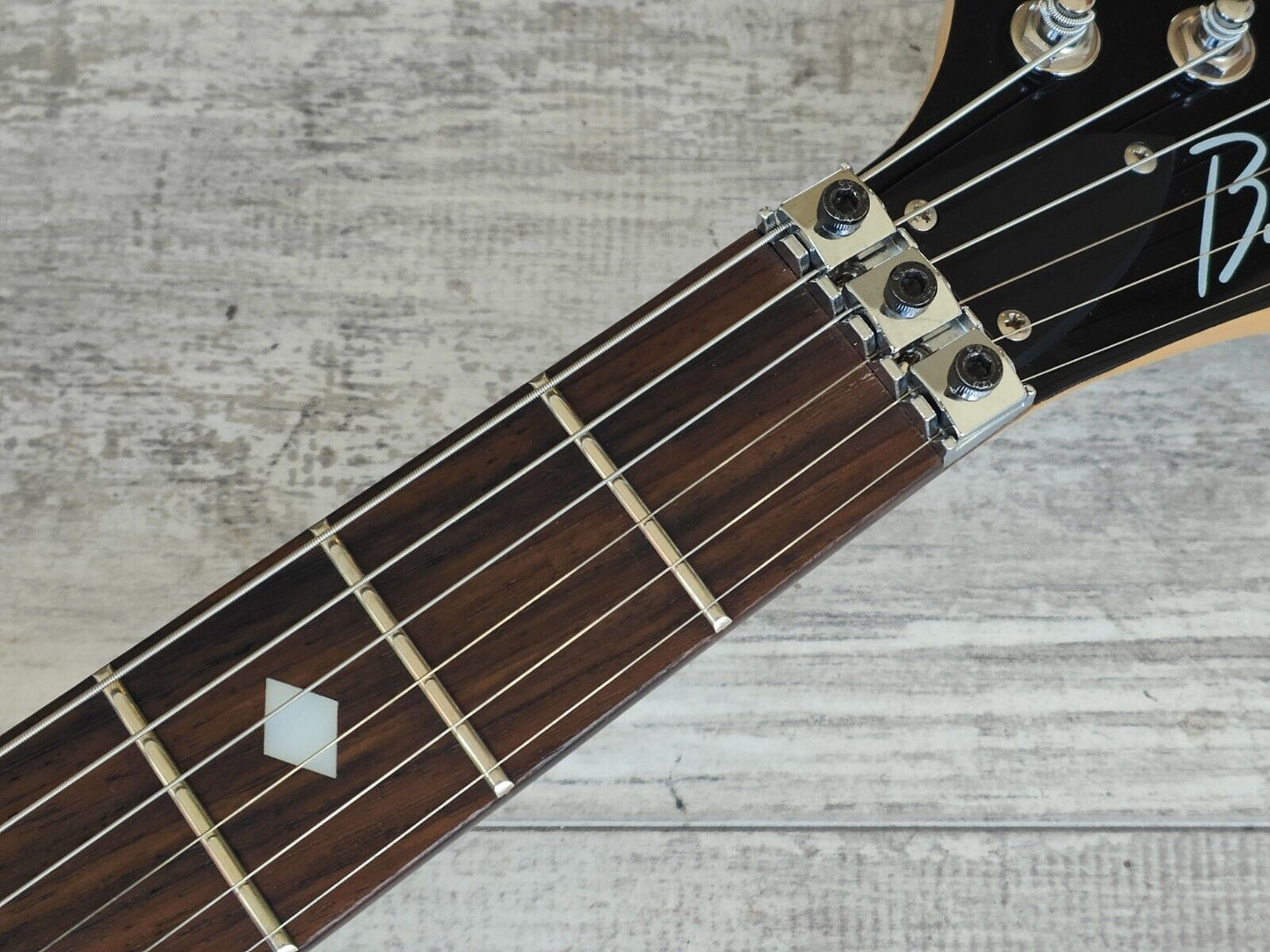 BC Rich ASM Assassin Electric Guitar (Red Flame Top)