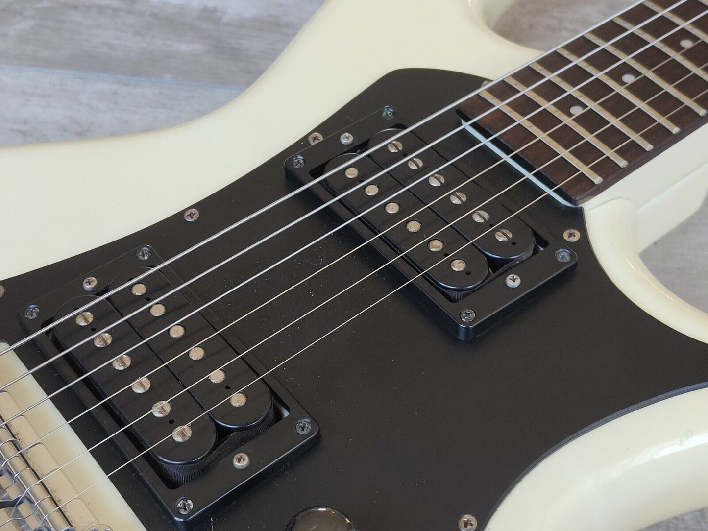 1990's Aria Pro II RS Wildcat (White)