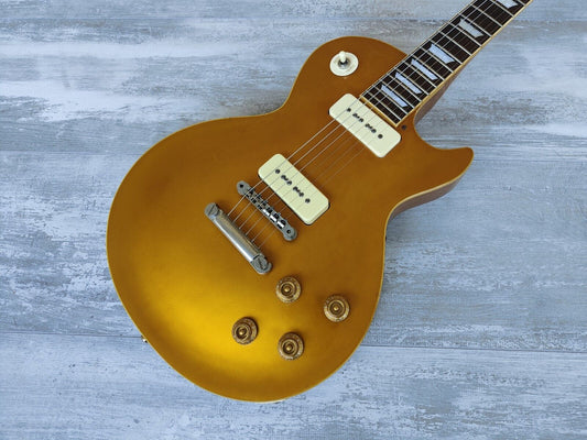 2000's Edwards Japan (by ESP) E-LP-125SD/P Goldtop Les Paul w/P90's