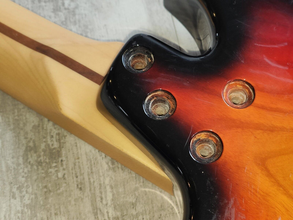 Killer Exploder Body Killer Japan KG-Exploder Explorer Style Neck/Body (Sunburst) – Cool Old ...