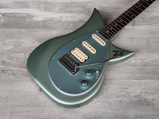 2000’s Tokai Japan Talbo Blazing Fire Cast Aluminium Electric Guitar (Green)