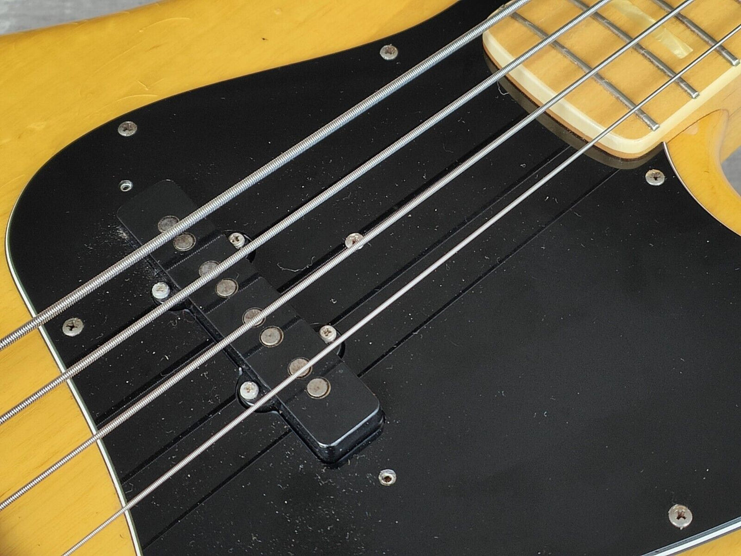 1980's ESP Navigator Japan Custom Order 70's Reissue Jazz Bass (Natural)