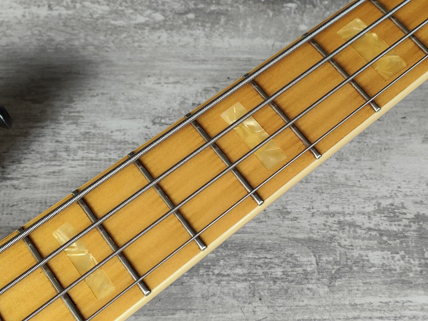 1980's ESP Navigator Japan Custom Order 70's Reissue Jazz Bass (Natural)
