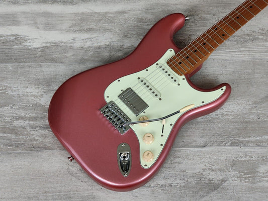 Bacchus Universe Series BST-2-RSM/M Stratocaster (Roasted Maple/Burgundy Mist)