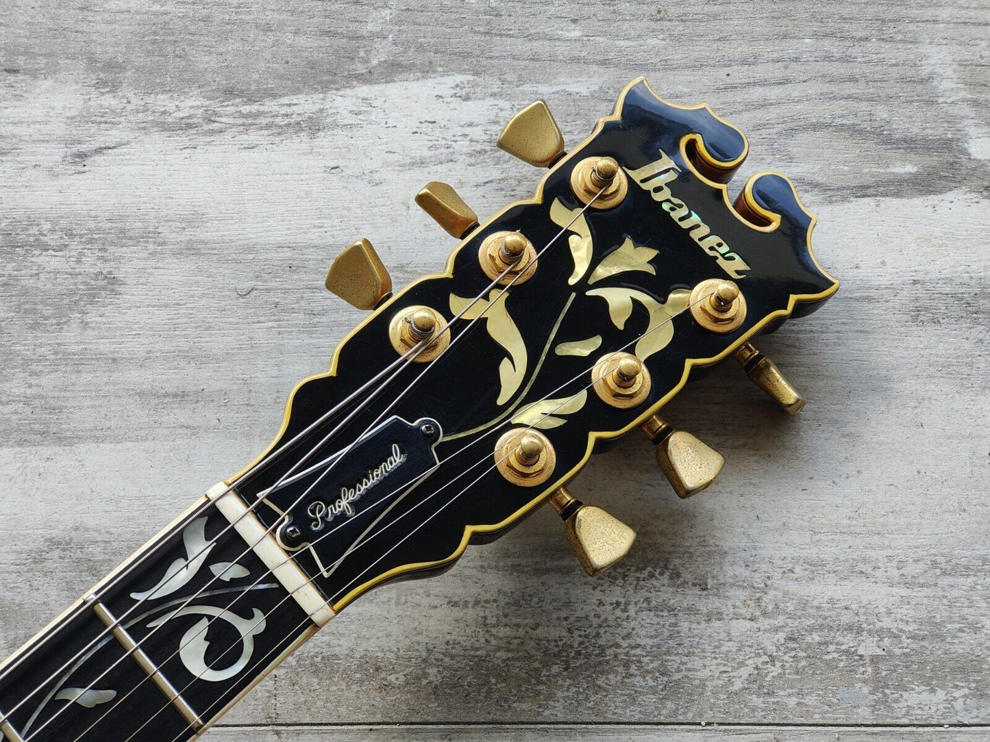 1976 Ibanez Japan 2681 Professional Series Double Cutaway (Antique Violin)