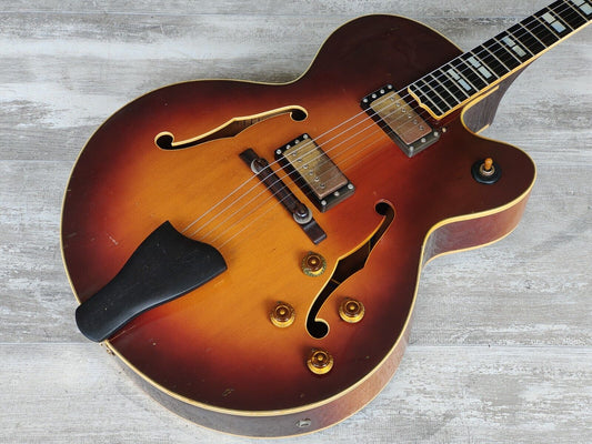1980 Yamaha Japan AE-1200 Hollowbody Jazz Electric Guitar (Antique Stain)