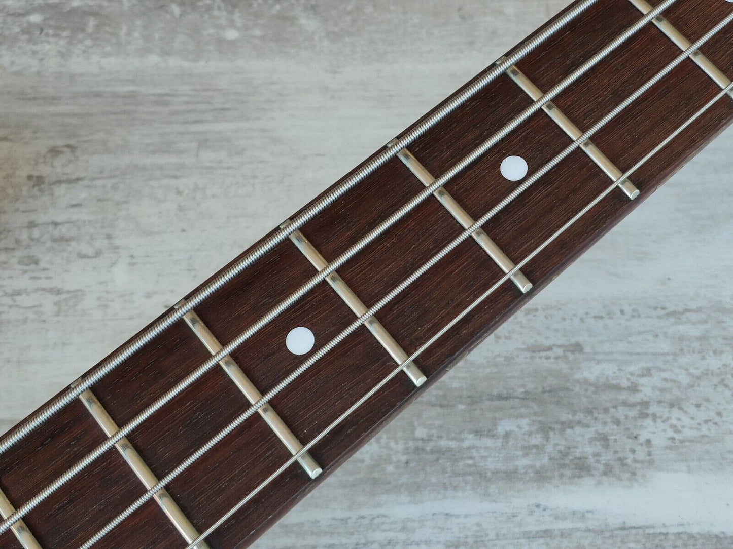 1987 Charvel Jackson Japan Model 2B PJ Bass (Black)