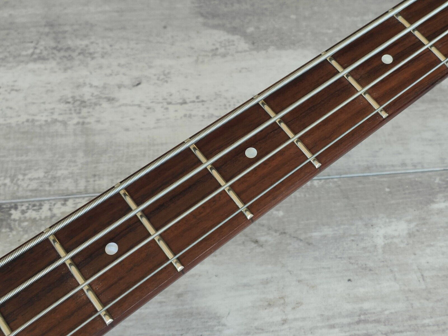 1994 Burny (Fernandes) Japan XB-95H "X Japan - Heath" Warlock Bass (Black)