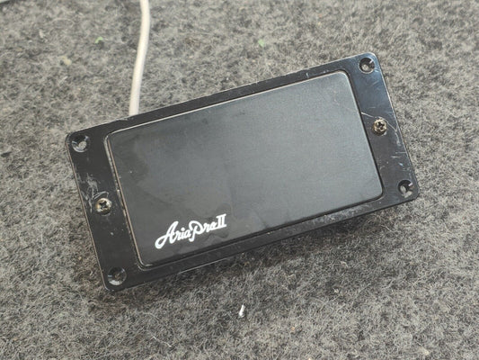 1980's Gotoh (Aria Pro II) Japan NOS Covered Chrome AH-1 Humbuckers (Black)