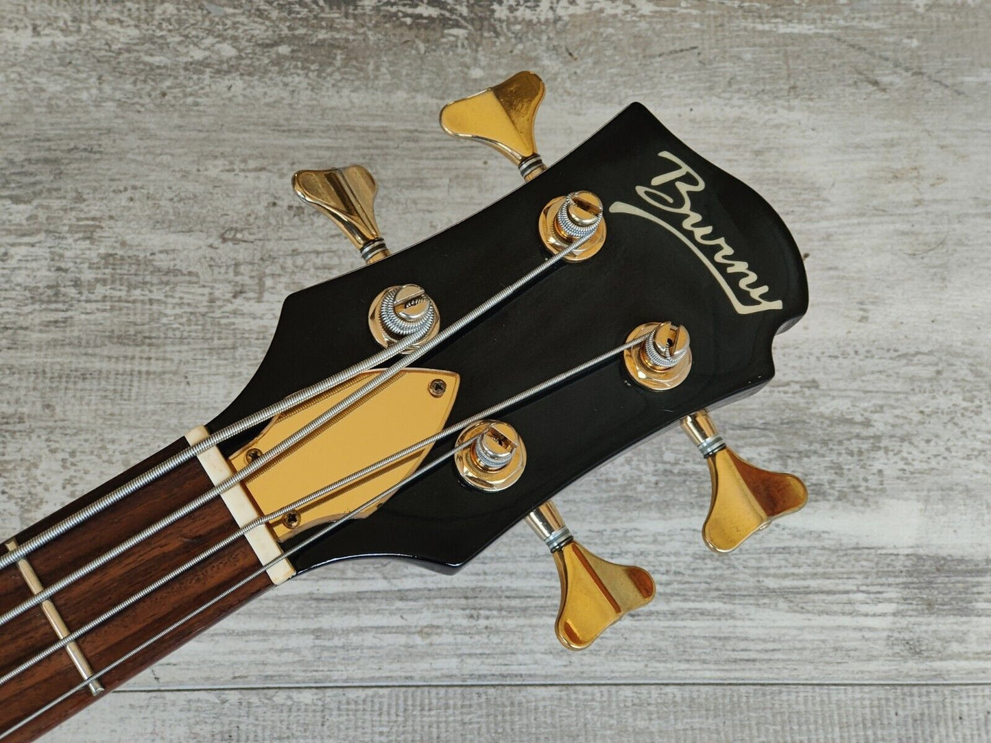 1994 Burny (Fernandes) Japan XB-95H "X Japan - Heath" Warlock Bass (Black)