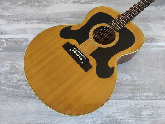 1980's Morris Japan WJ-25 "Everly Brothers" Jumbo Acoustic Guitar (Natural)