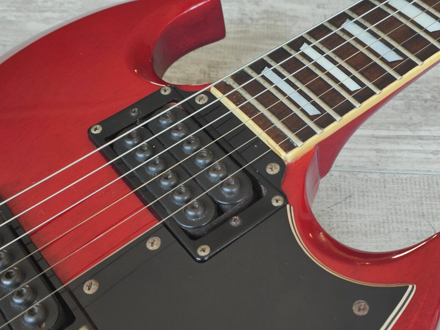 1990's Bill's Brothers SG Double Cutaway (Red)