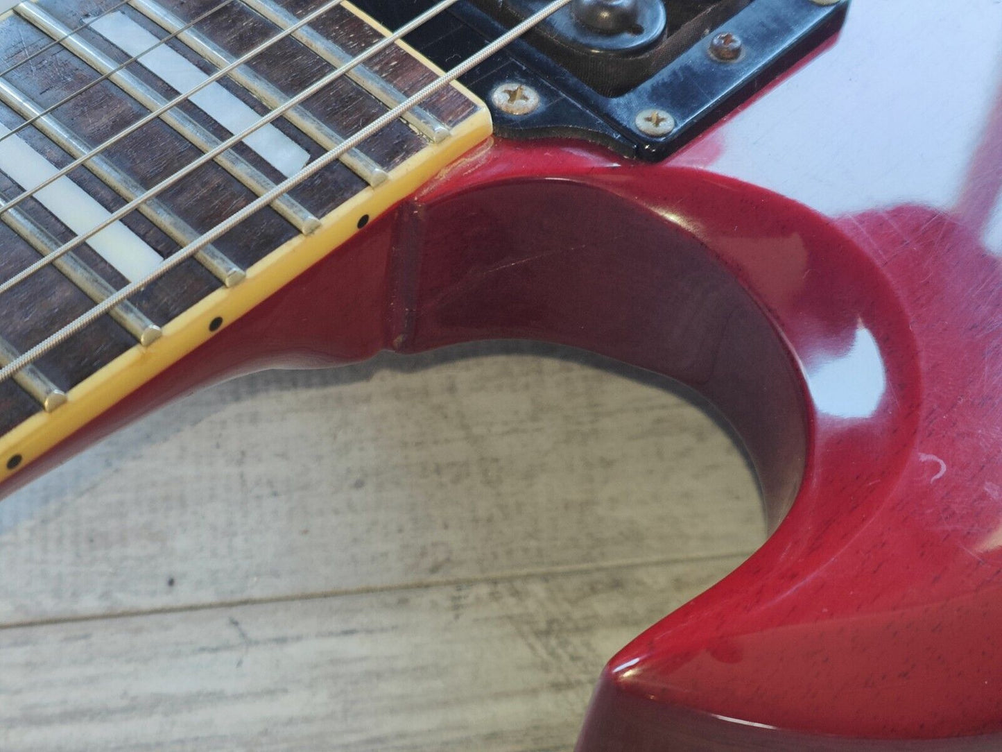 1990's Bill's Brothers SG Double Cutaway (Red)