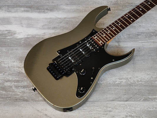 1997 Ibanez Japan RG380 HSH Superstrat (Pewter)