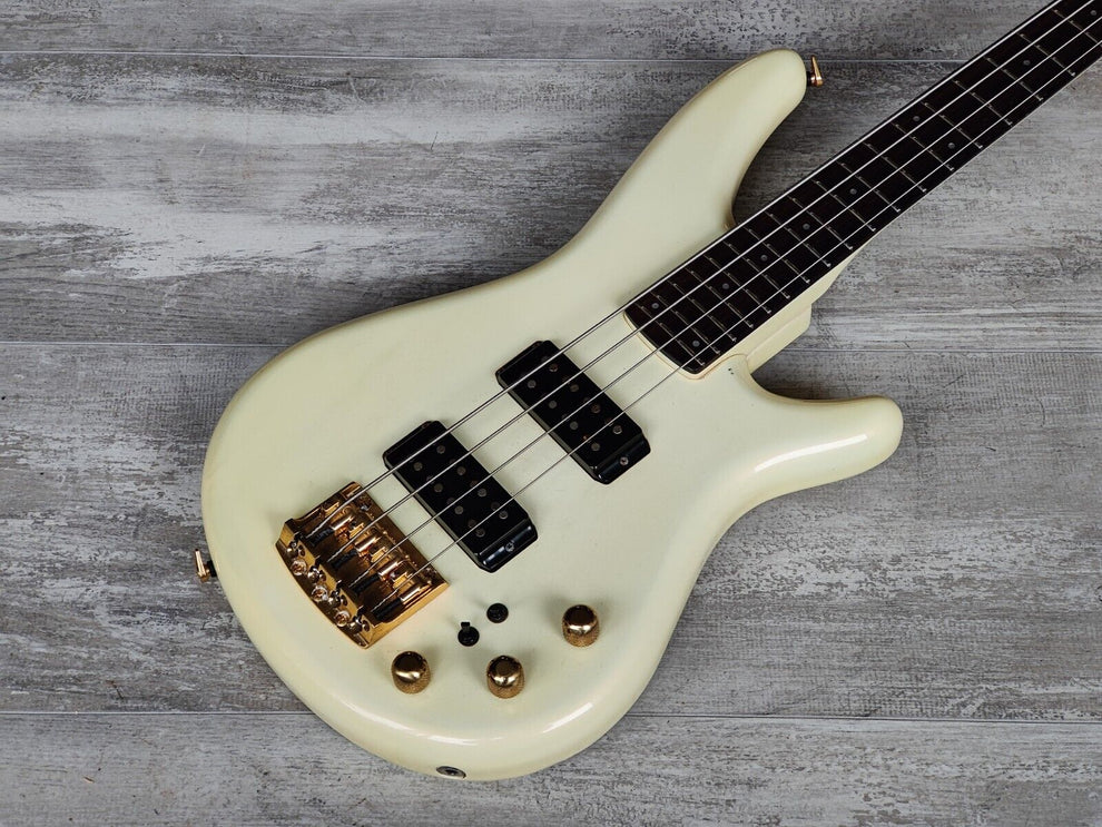 1987 Ibanez Japan RB835 Roadstar II Bass Guitar (Crystal Pearl White ...