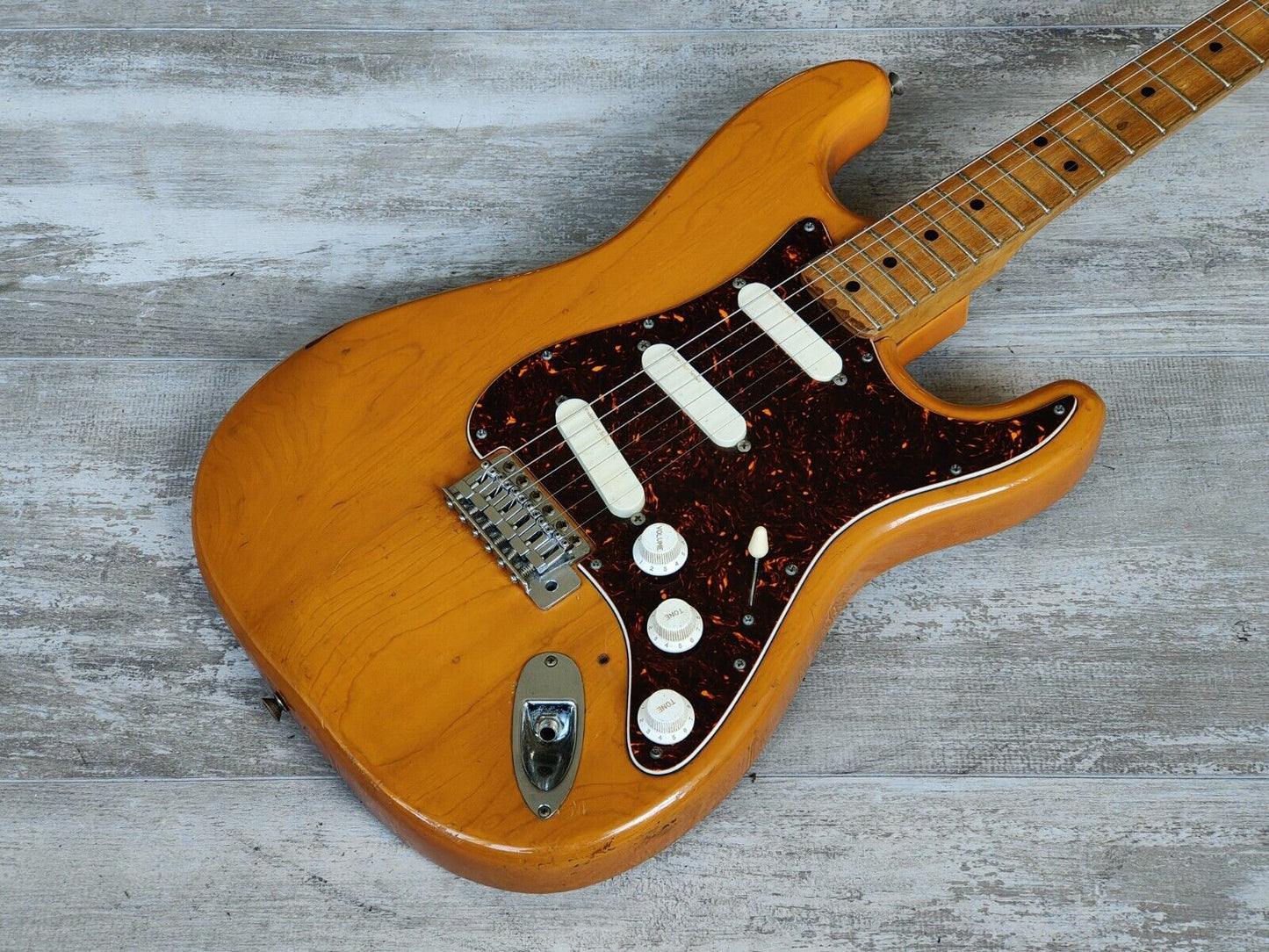 1977 Fernandes Japan FST-75N Vintage Stratocaster (Natural)