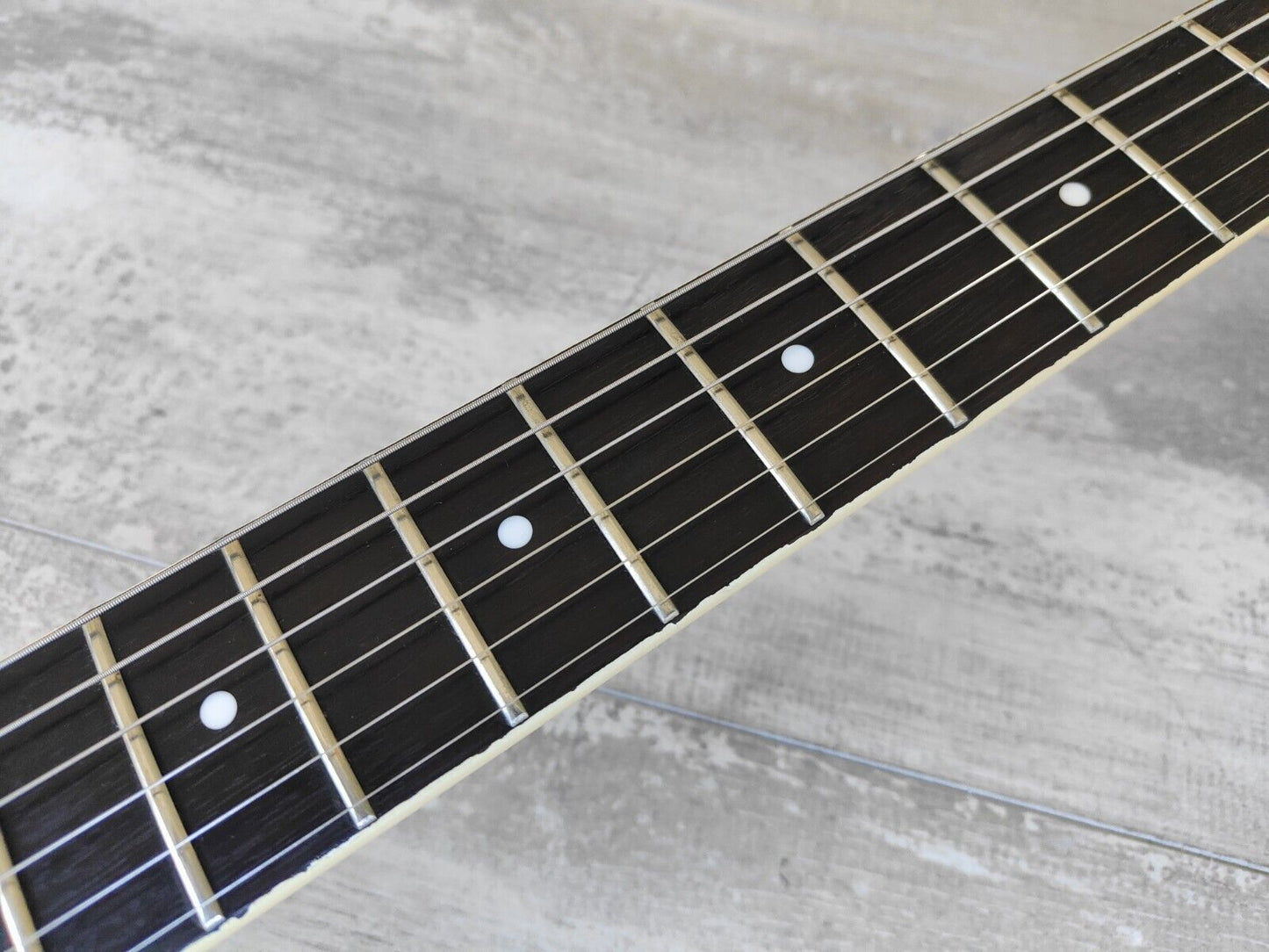 1980's Fernandes Japan BSV-80J  Short Scale Flying V (Vintage White)