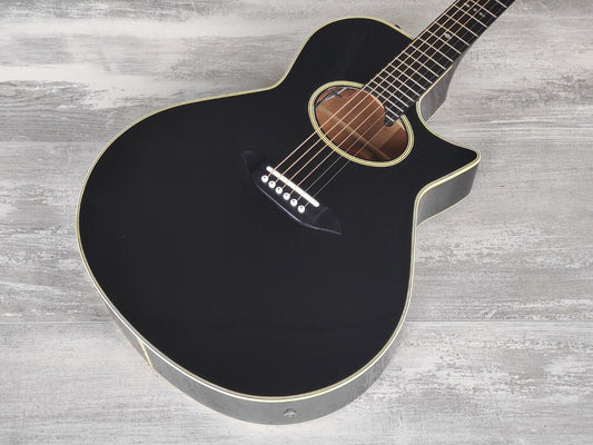 1985 Tokai Japan TEA-60D Electric Acoustic Guitar (Black)