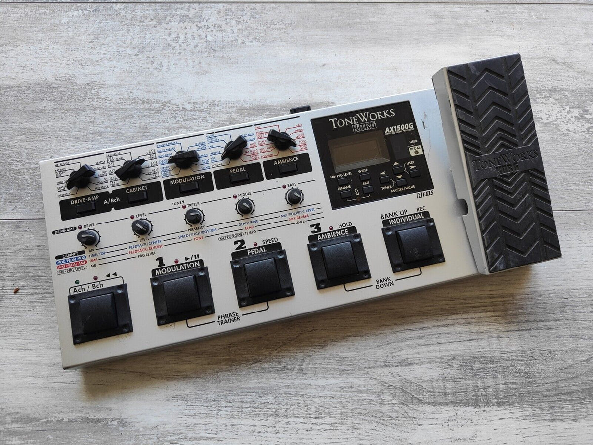 Korg Toneworks AX1500G Guitar Multi Effects Pedal – Cool Old Guitars