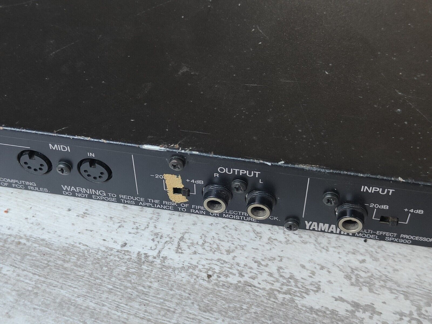 Yamaha SPX900 Multi Effects Rack Processor