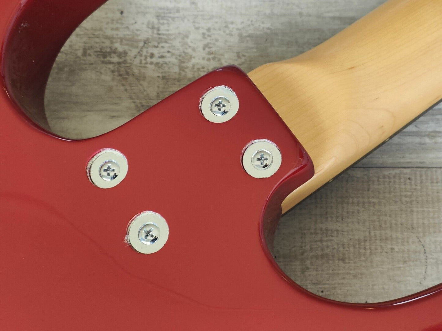 BC Rich ASM Assassin Electric Guitar (Red Flame Top)