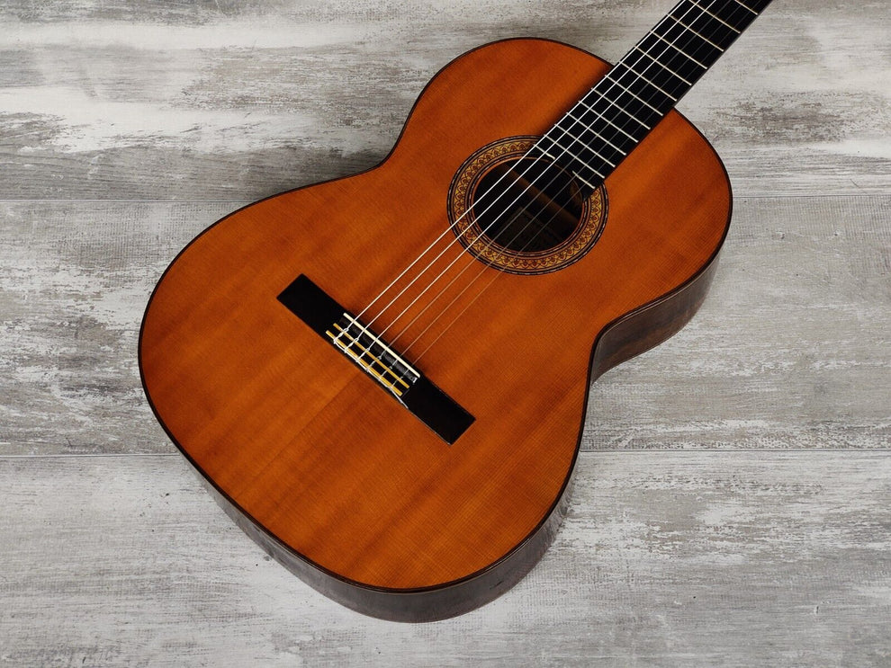 1970 Shunpei Nishino No 12 Japanese Classical Guitar (Solid Spruce/Ros ...