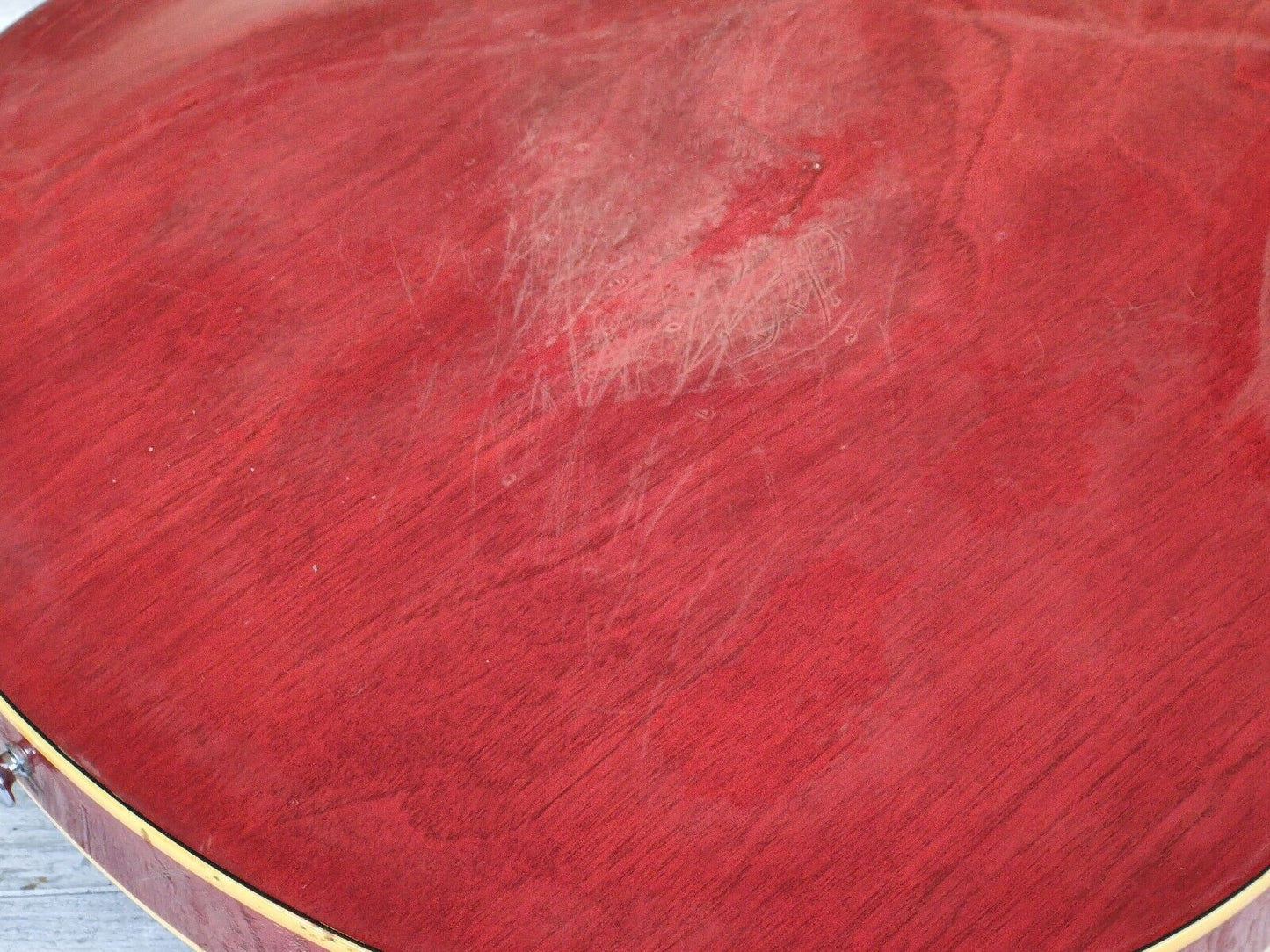 1980 Yamaha Japan SA-700 ES-335 Semi Hollowbody Electric Guitar (Persimmon Red)