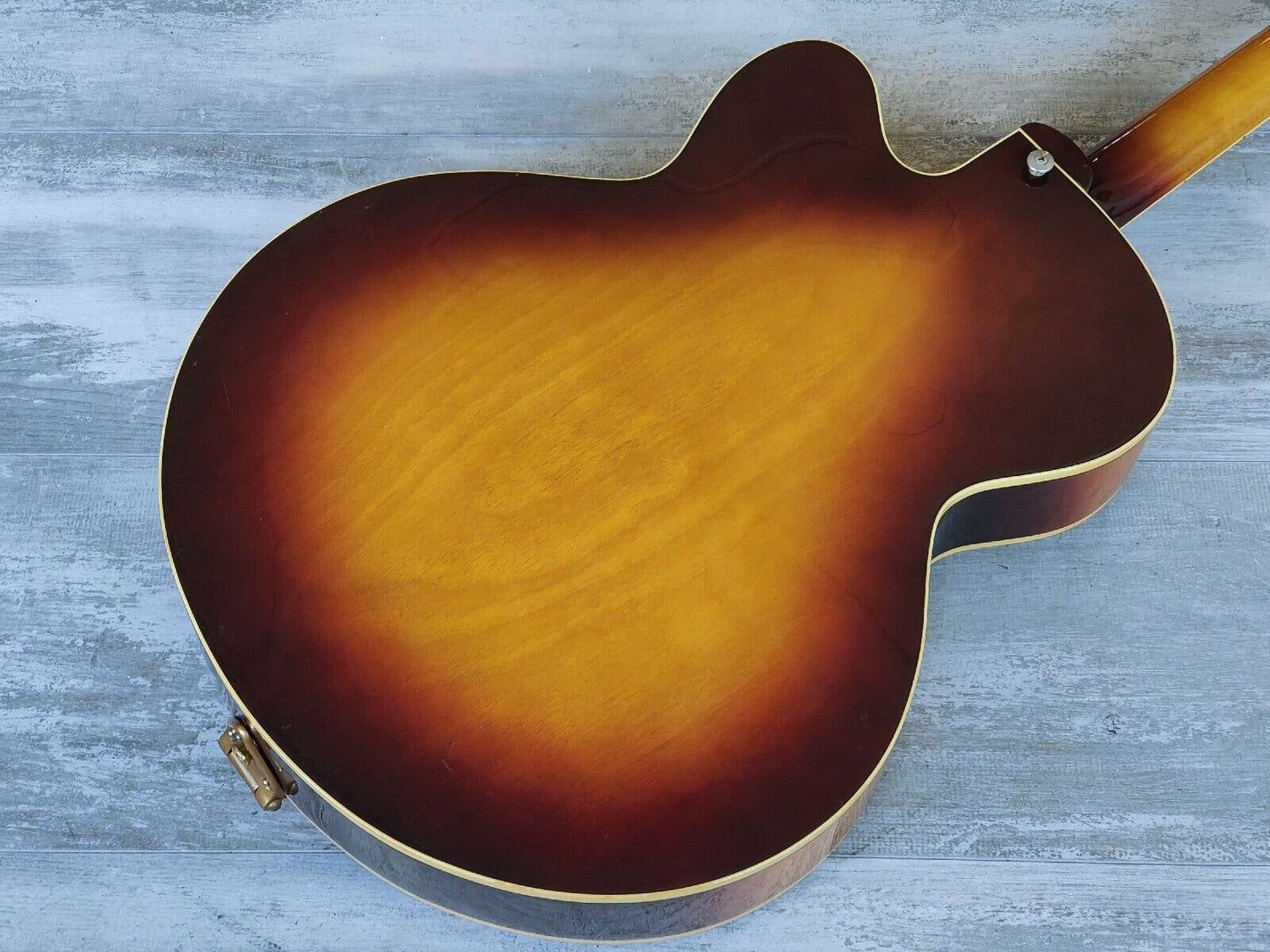 1980 Yamaha Japan AE-1200 Hollowbody Jazz Electric Guitar (Antique Stain)