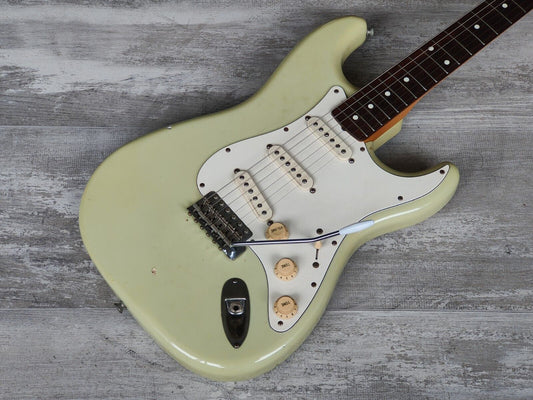 1986 Fender Japan ST62 E Series '62 Reissue Stratocaster (Faded Daphne Blue)
