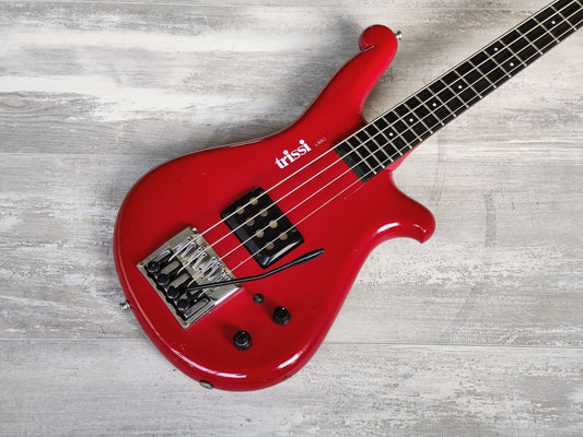 1994 Trissi Labo 4-String Bass w/Tremolo System (Red)