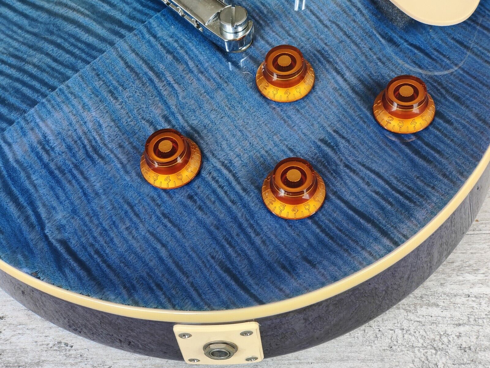 2014 Tokai ALS Series Love Rock Les Paul Standard (Transparent
