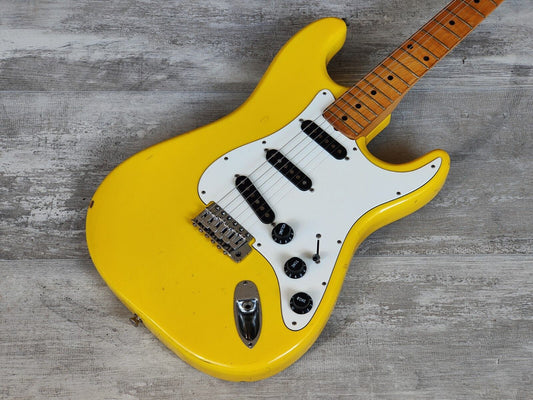 1970's Founder Japan Stratocaster (Graffiti Yellow)