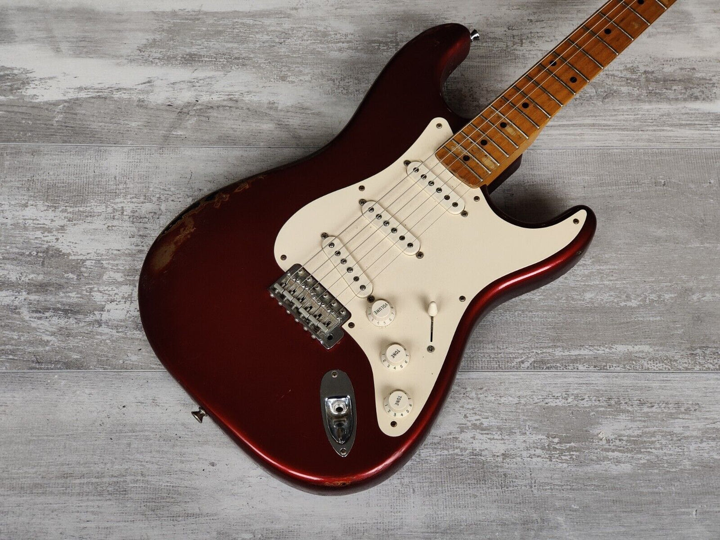 2000 Fender USA American Vintage '57 Reissue Stratocaster (Nitro CAR Relic)