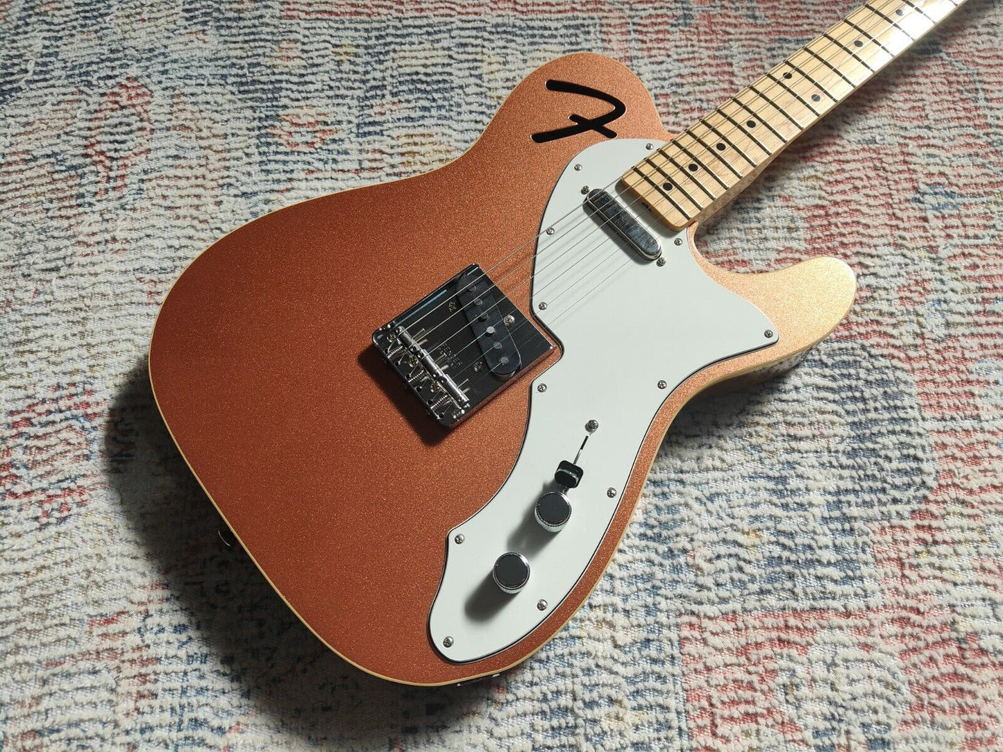 2021 Fender Japan Limited Edition F Hole Thinline Telecaster (Penny)