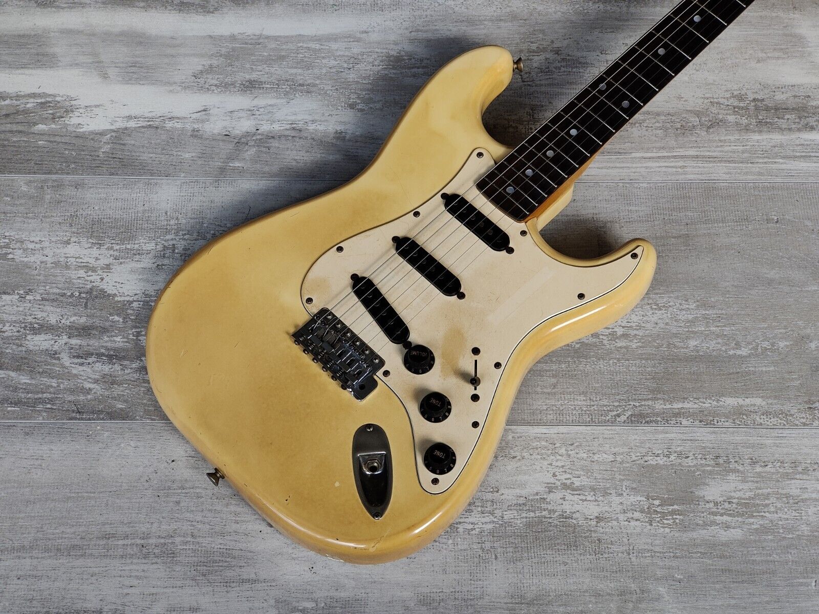 1985 Fender Japan ST72-65 Blackmore Scalloped Stratocaster (Aged Olymp ...