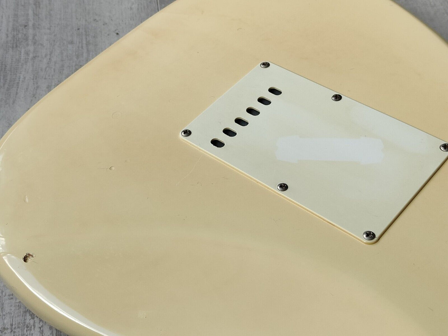 1987 Fender Japan ST72-65 Blackmore Scalloped Stratocaster (Aged Olympic White)