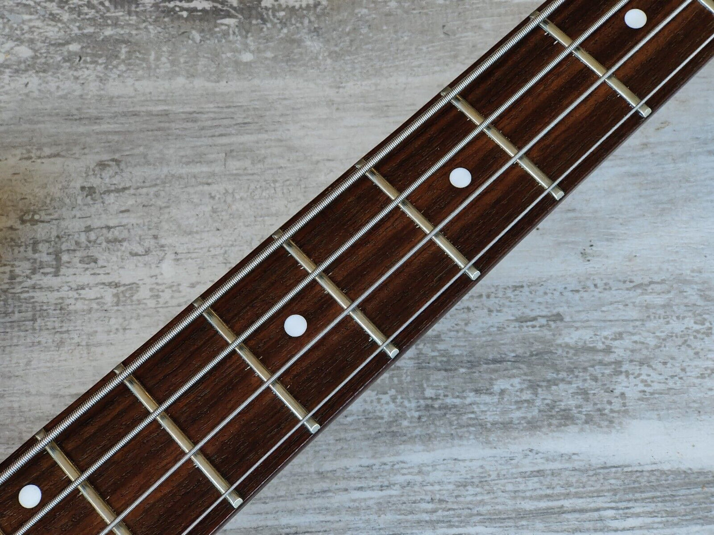 1985 Charvel Jackson Japan Model 2B PJ Bass (Red)