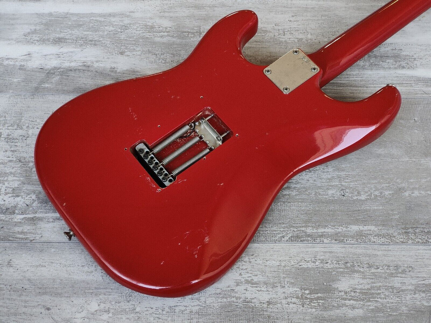 1984 Squier Japan SST314H-55 JV Series HSS Contemporary Stratocaster (Red)