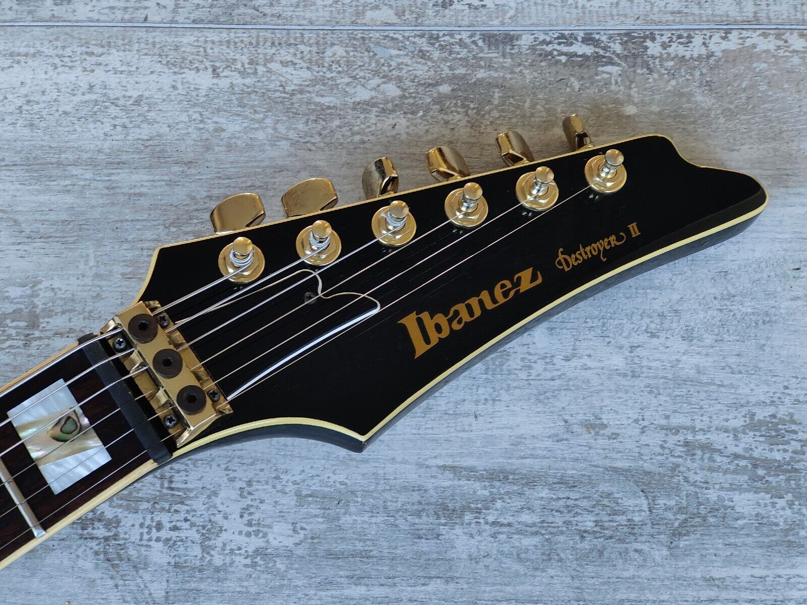 1983 Ibanez Japan DT-555 Destroyer II (Black) – Cool Old Guitars