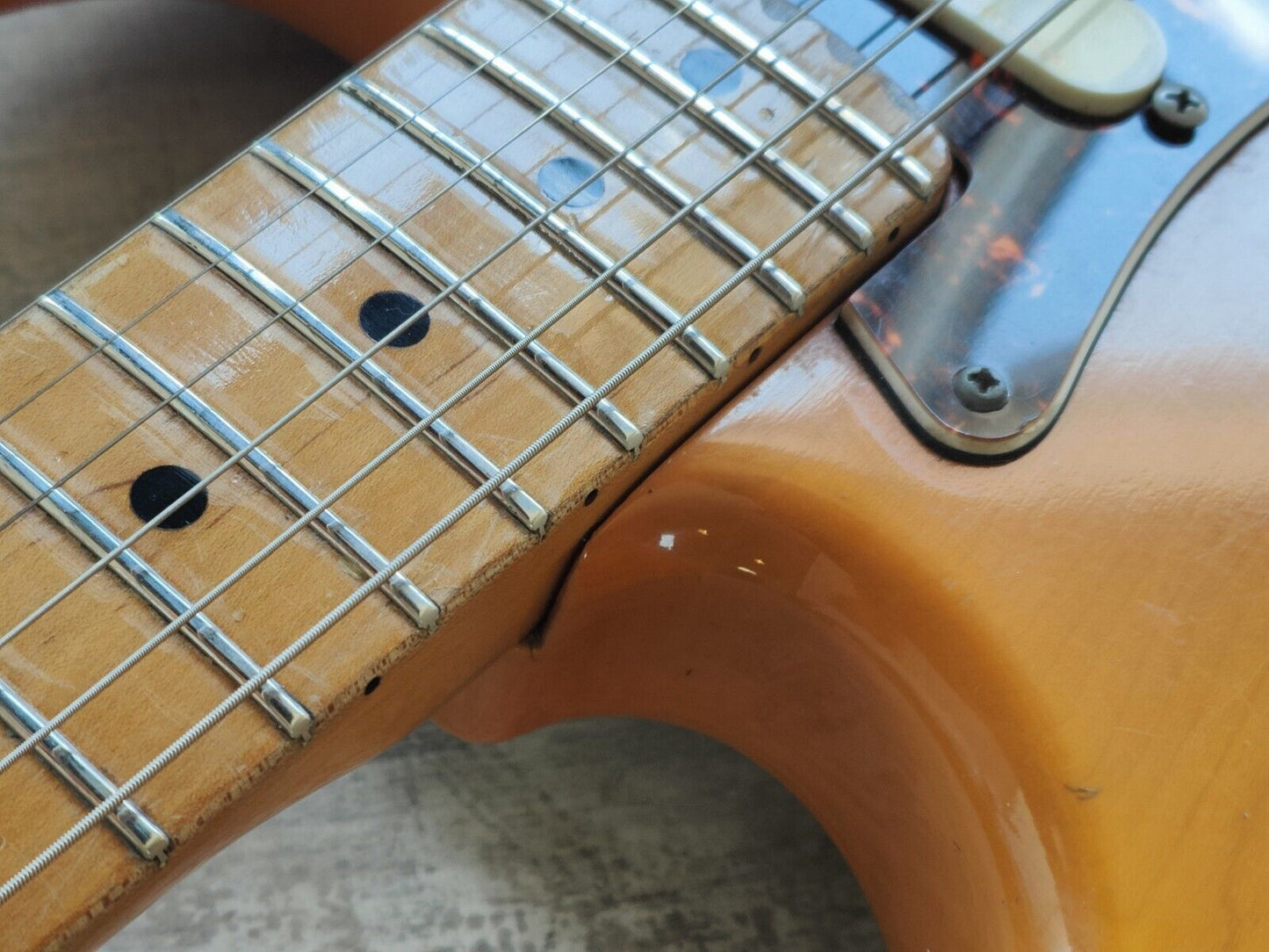 1977 Fernandes Japan FST-75N Vintage Stratocaster (Natural)