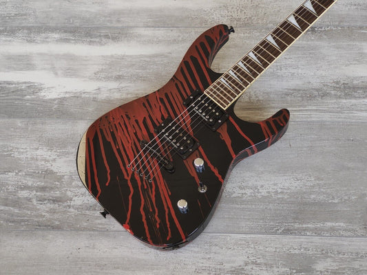 2000's Jackson Stars Neckthrough Soloist w/Seymour Duncan's (Blood Drip)