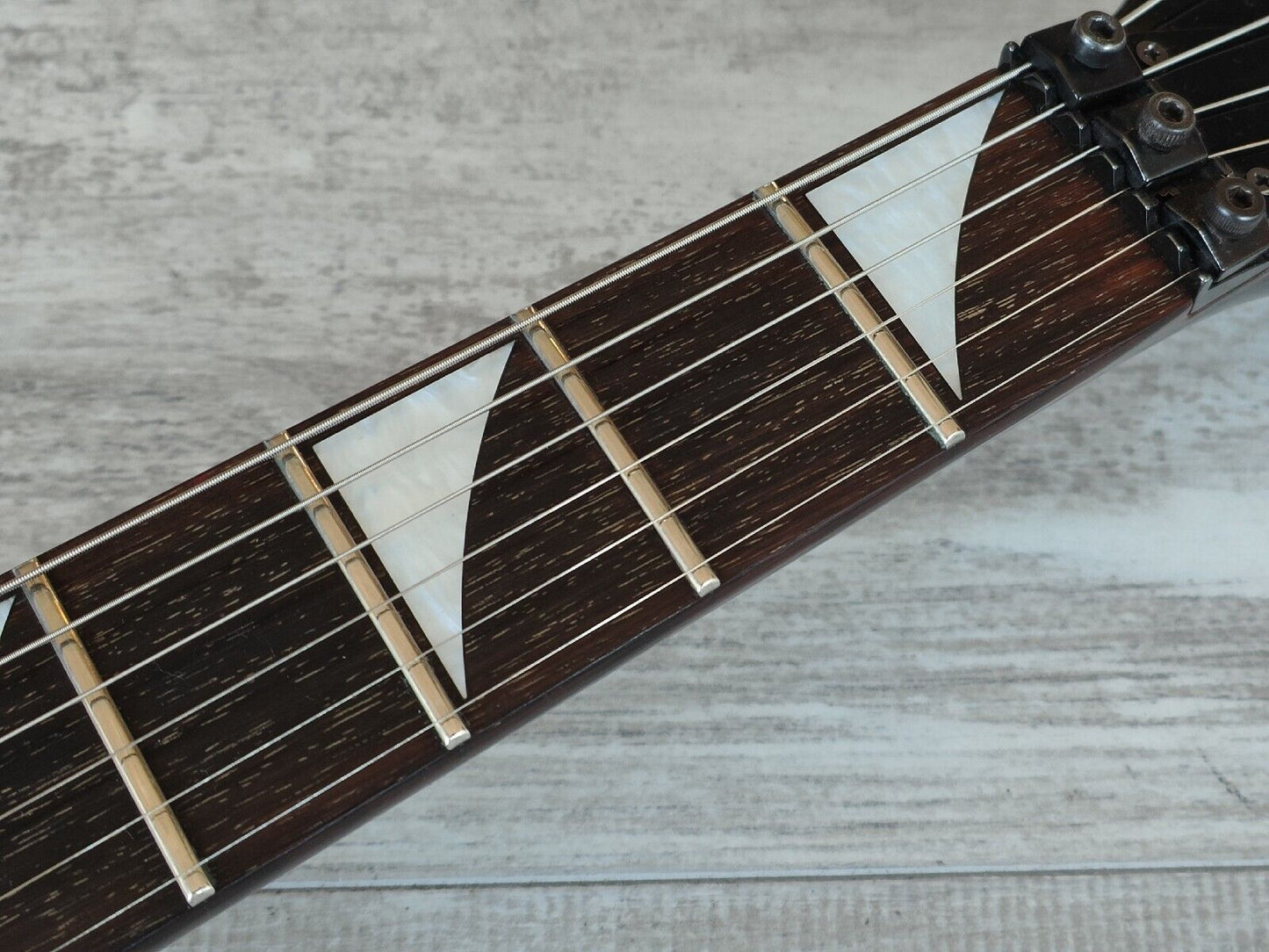 2004 Jackson Stars Japan RR-J2 Rhoads Neckthru Flying V w/Schaller (Black)