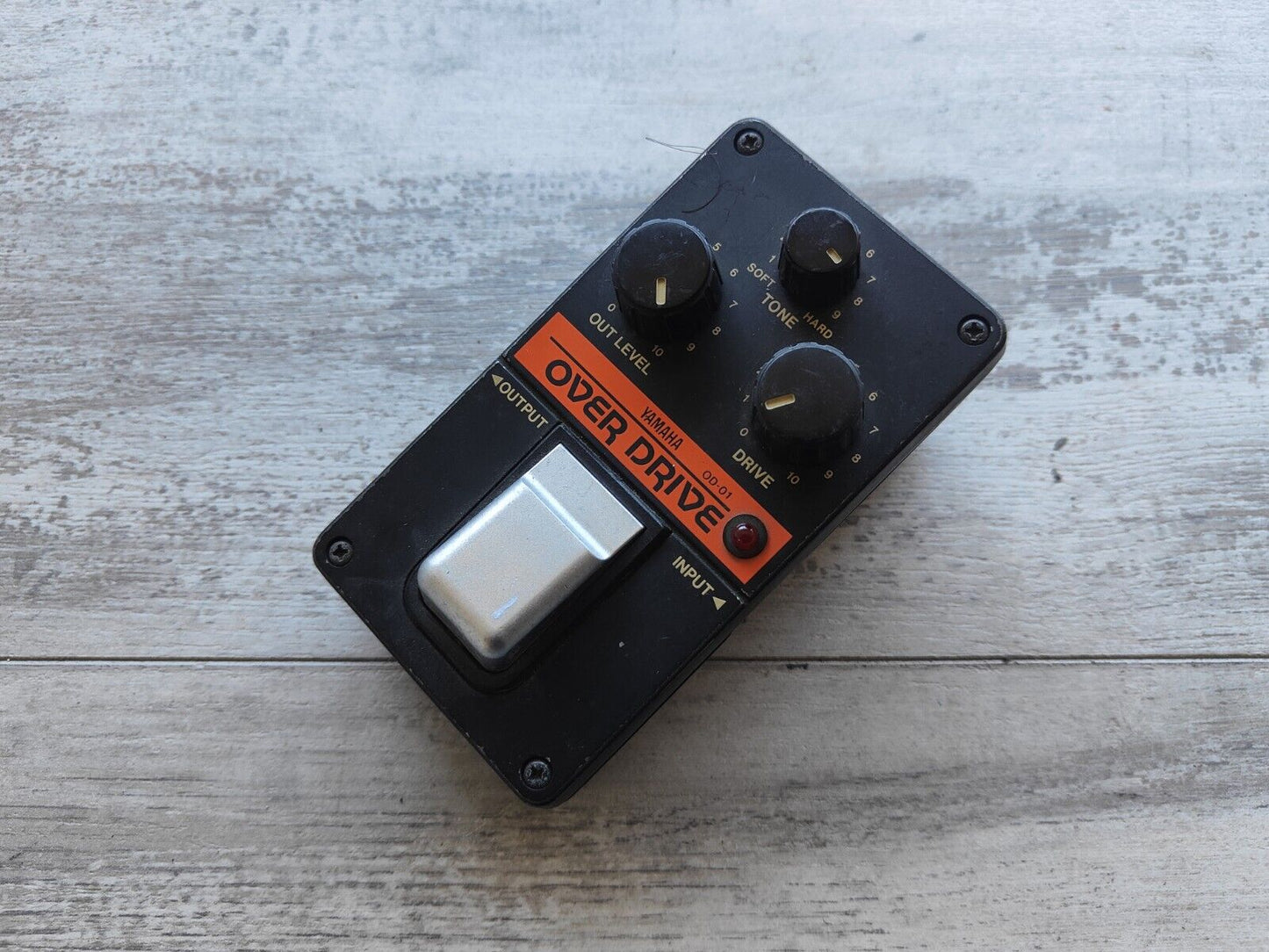 vintage overdrive pedal 1980's Yamaha OD-01 Vintage Overdrive Pedal – Cool Old Guitars