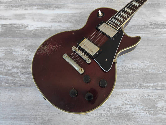 1979 Tokai Japan LC-100 Les Paul Custom (Wine Red)
