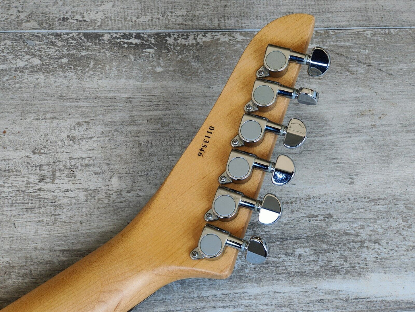 BC Rich ASM Assassin Electric Guitar (Red Flame Top)