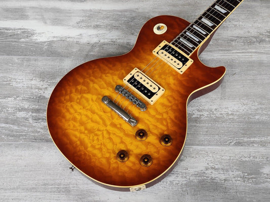 2004 Tokai Japan LS-90Q Love Rock Les Paul Standard (Quilt Top Violin Burst) w/Case