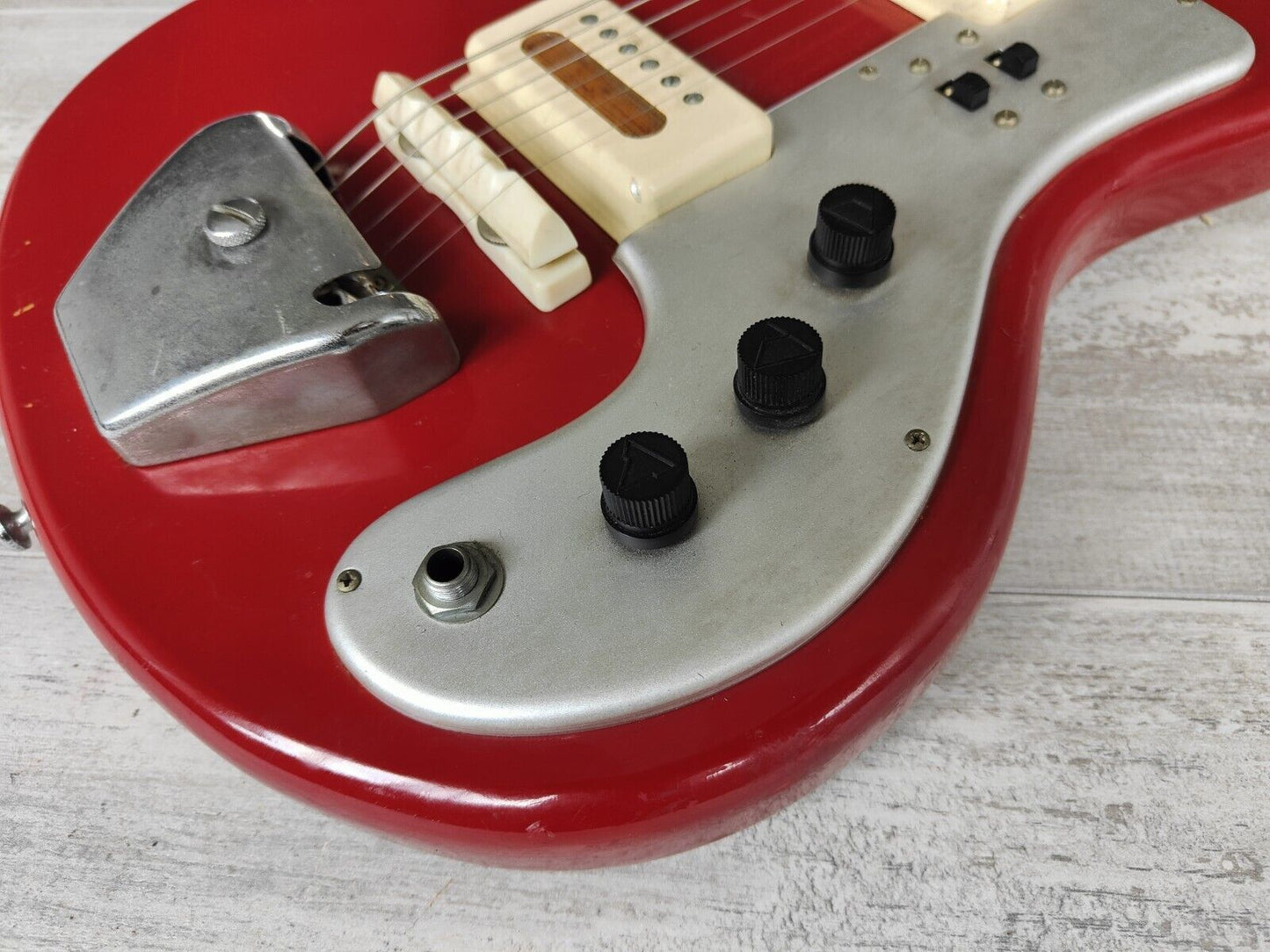 1960's Guyatone Japan LG-85T Electric Guitar (Dakota Red)