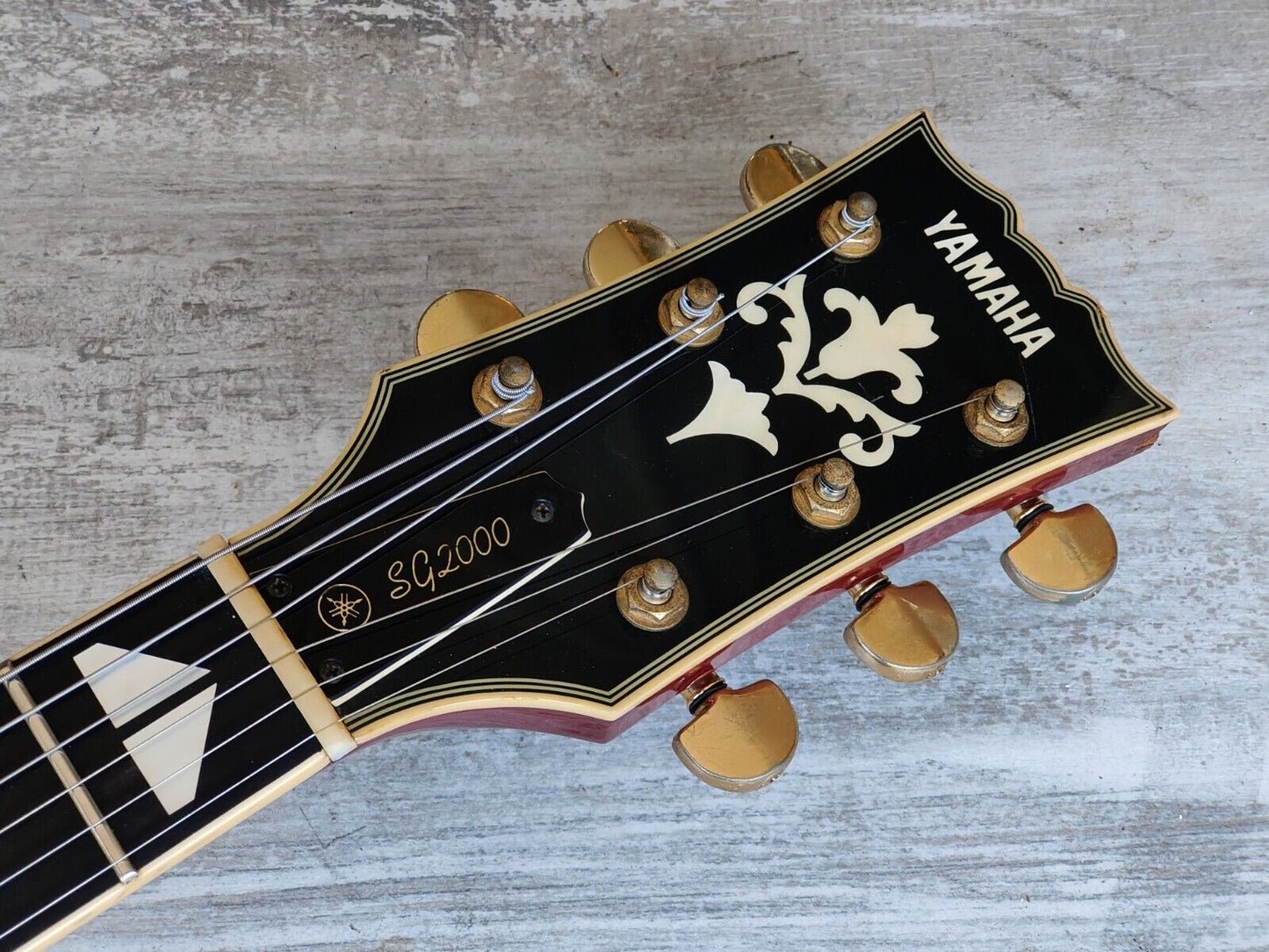 1979 Yamaha Japan SG-2000 Neckthrough Double Cutaway (Cherry Sunburst)