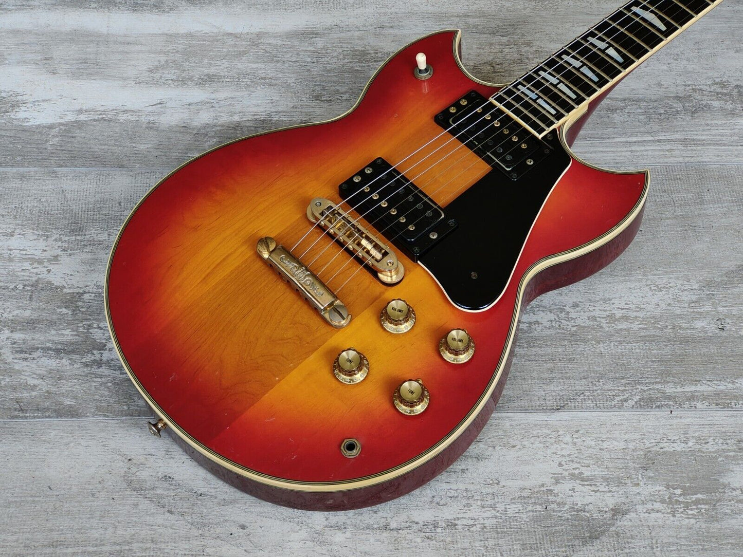 1979 Yamaha Japan SG-2000 Neckthrough Double Cutaway (Cherry Sunburst)
