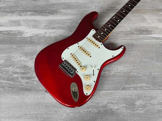 1981 Yamaha Japan ST800R Stratocaster w/Locking Nut (Candy Apple Red)